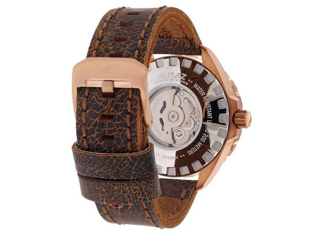 VOSTOK EUROPE ALMAZ NH35A-320O516 (NH35-320O516, NH35A/320O516, NH35/320O516) BRONZE CASE, фото 2 | Интернет-магазин оригинальных часов и аксессуаров