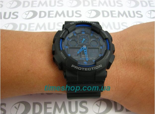 CASIO GA-100-1A2ER, Вариации товара: Черный, фото 4 | Интернет-магазин оригинальных часов и аксессуаров