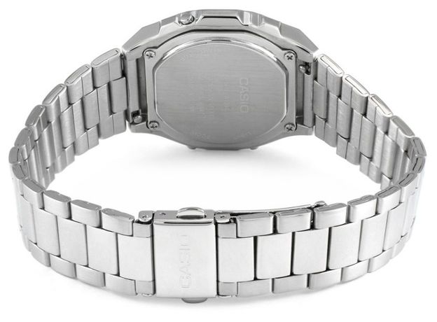 CASIO A1000D-7EF, Вариации товара: Стальной/Белый, фото 3 | Интернет-магазин оригинальных часов и аксессуаров
