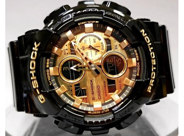 CASIO GA-140GB-1A1ER, Варіант кольору: Чорний/Золотий, фото 3 | Интернет-магазин оригинальных часов и аксессуаров