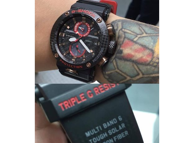 CASIO GWR-B1000X-1AER GRAVITYMASTER LIMITED EDITION MADE IN JAPAN, Вариации товара: Красный, фото 4 | Интернет-магазин оригинальных часов и аксессуаров