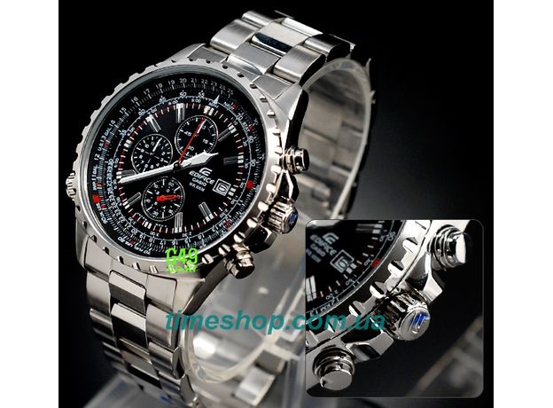 CASIO EF-527D-1AVEF EDIFICE CLASSIC, Варіант кольору: Чорний, фото 4 | Интернет-магазин оригинальных часов и аксессуаров