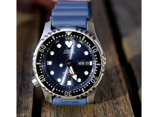 CITIZEN NY0040-17LE PROMASTER DIVER, Варіант кольору:  Синій, фото 2 | Интернет-магазин оригинальных часов и аксессуаров