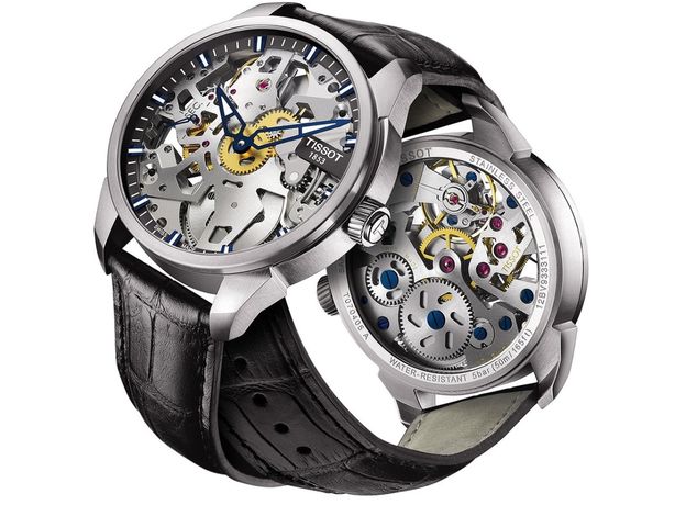 TISSOT T070.405.16.411.00 T-COMPLICATION SQUELETTE MECHANICAL, фото 7 | Интернет-магазин оригинальных часов и аксессуаров