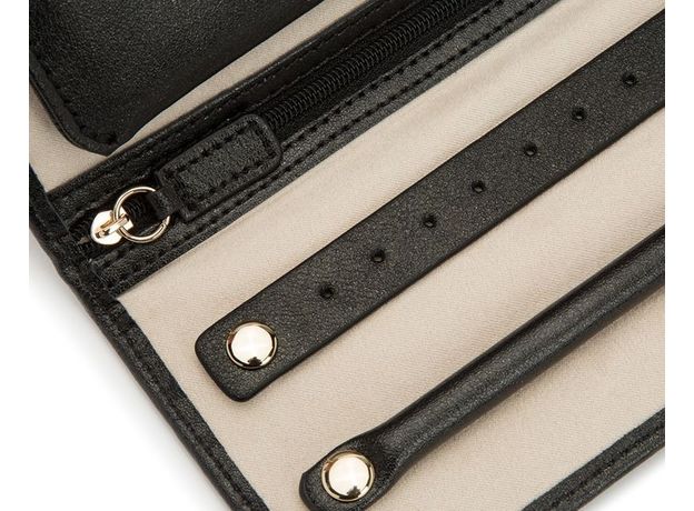 Скринька WOLF 213402 Palermo Jewelry Roll Black Anthracite, фото 2 | Интернет-магазин оригинальных часов и аксессуаров