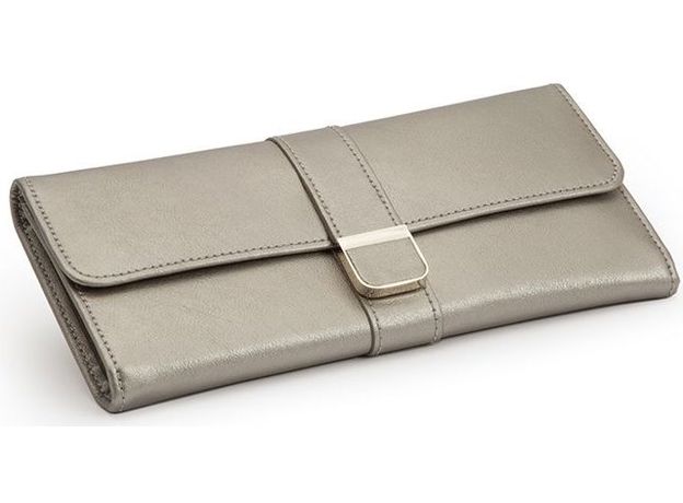 Шкатулка WOLF 213478 Palermo Jewelry Roll Pewter, фото 6 | Интернет-магазин оригинальных часов и аксессуаров