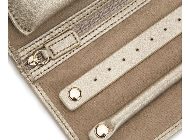 Шкатулка WOLF 213478 Palermo Jewelry Roll Pewter, фото 3 | Интернет-магазин оригинальных часов и аксессуаров