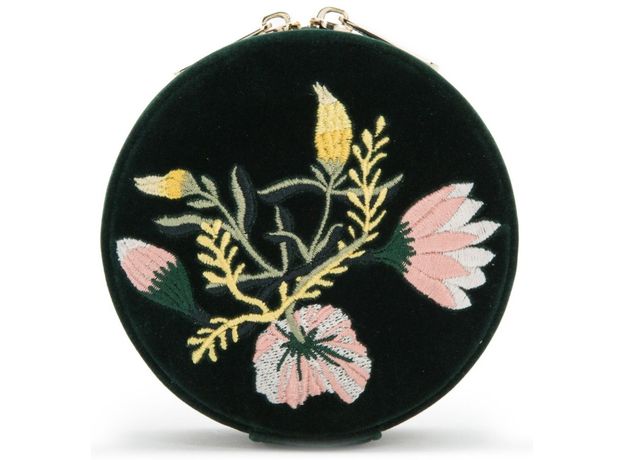 Шкатулка WOLF 393212 Zoe Travel Round Forest Green, фото 6 | Интернет-магазин оригинальных часов и аксессуаров