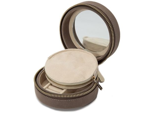 Шкатулка WOLF 393213 Zoe Travel Round Mink, фото 4 | Интернет-магазин оригинальных часов и аксессуаров