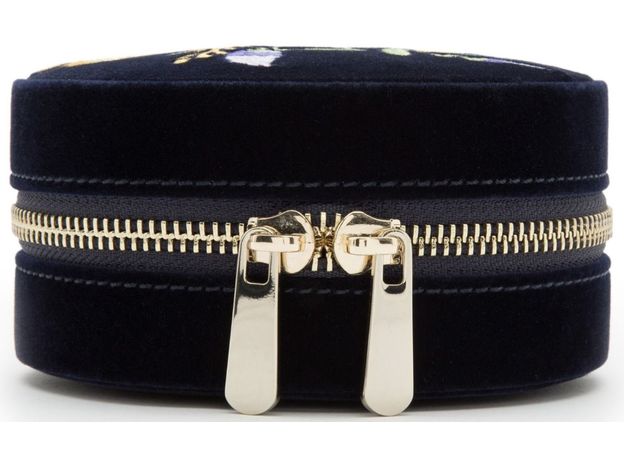 Шкатулка WOLF 393216 Zoe Travel Round Indigo, фото 5 | Интернет-магазин оригинальных часов и аксессуаров