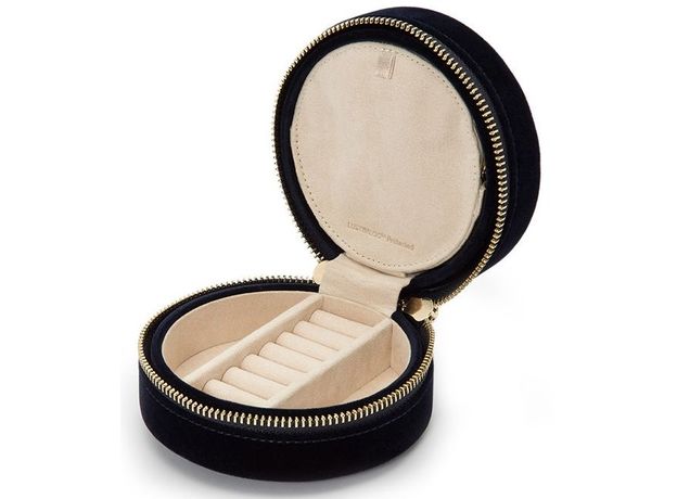 Шкатулка WOLF 393216 Zoe Travel Round Indigo, фото 4 | Интернет-магазин оригинальных часов и аксессуаров