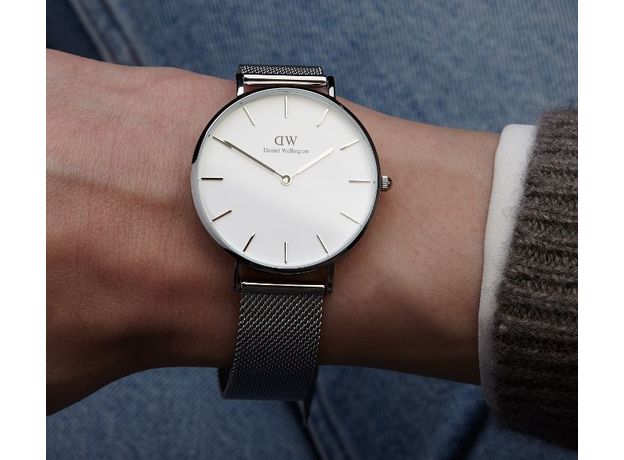 Daniel Wellington DW00100306 Petite 36 Sterling S White, фото 2 | Интернет-магазин оригинальных часов и аксессуаров