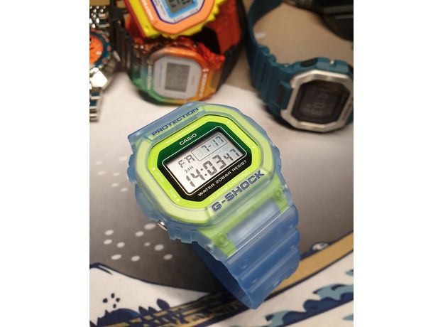 CASIO DW-5600LS-2ER, Варіант кольору: Прозорий/Різнокольоровий, фото 7 | Интернет-магазин оригинальных часов и аксессуаров