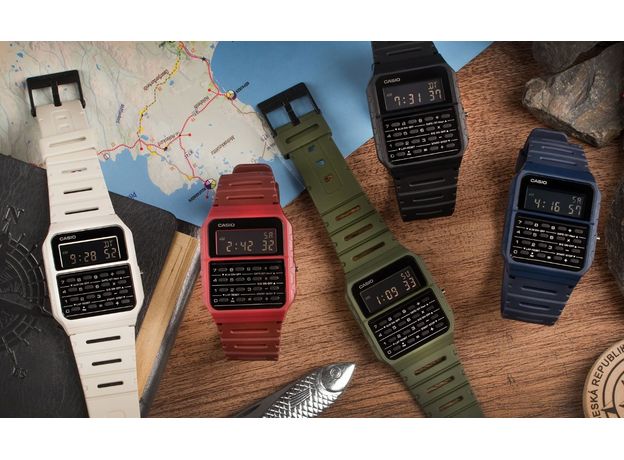 CASIO CA-53WF-4BEF, Вариации товара: Красный, фото 7 | Интернет-магазин оригинальных часов и аксессуаров