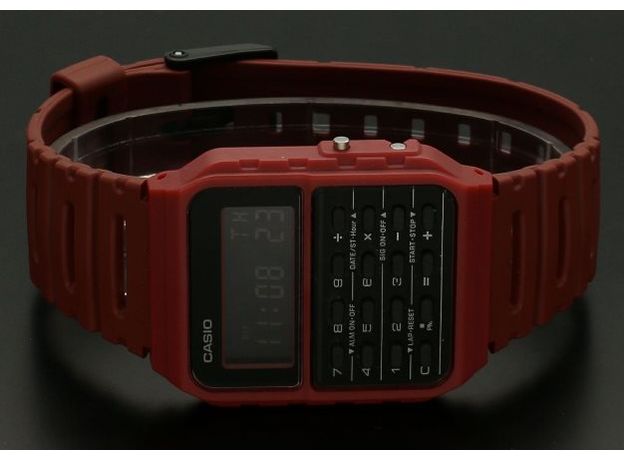CASIO CA-53WF-4BEF, Вариации товара: Красный, фото 6 | Интернет-магазин оригинальных часов и аксессуаров
