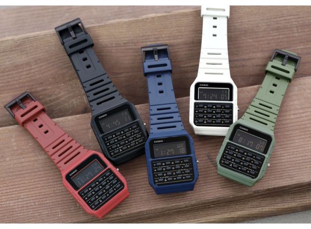 CASIO CA-53WF-4BEF, Вариации товара: Красный, фото 3 | Интернет-магазин оригинальных часов и аксессуаров