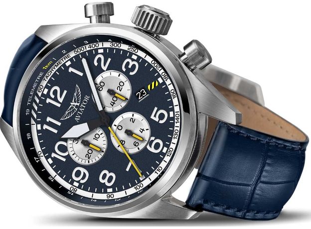 Aviator V.2.25.0.170.4 Airacobra P45 Chrono, фото 4 | Интернет-магазин оригинальных часов и аксессуаров