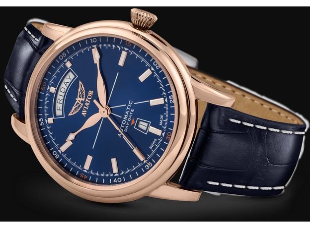 Aviator V.3.20.2.225.4 Douglas Day-Date, фото 4 | Интернет-магазин оригинальных часов и аксессуаров