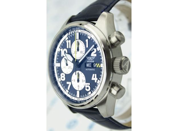 Aviator V.4.26.0.178.4 Airacobra P45 Chrono Auto, фото 2 | Интернет-магазин оригинальных часов и аксессуаров