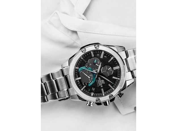 CASIO EQB-1000D-1AER, Вариации товара: Черный/Синий, фото 3 | Интернет-магазин оригинальных часов и аксессуаров