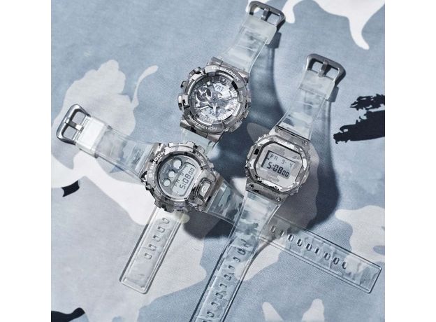 CASIO GM-110SCM-1AER, Варіант кольору: Прозорий/Сірий, фото 4 | Интернет-магазин оригинальных часов и аксессуаров