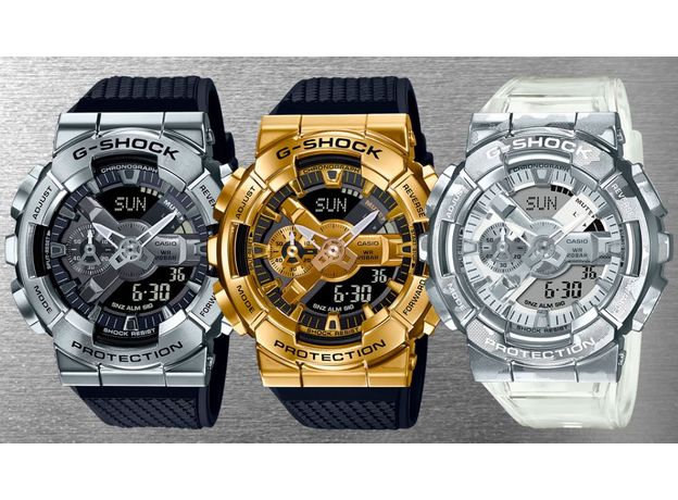 CASIO GM-110SCM-1AER, Варіант кольору: Прозорий/Сірий, фото 3 | Интернет-магазин оригинальных часов и аксессуаров