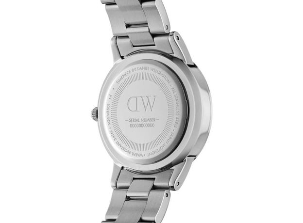 Daniel Wellington DW00100203 Iconic Link 36 Silver White, фото 4 | Интернет-магазин оригинальных часов и аксессуаров