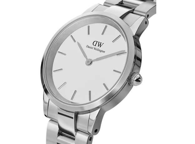 Daniel Wellington DW00100205 Iconic Link 32 Silver White, фото 8 | Интернет-магазин оригинальных часов и аксессуаров