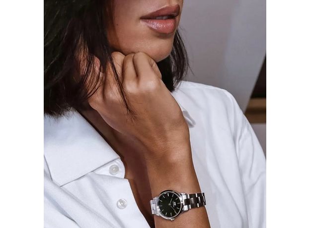 Daniel Wellington DW00100206 Iconic Link 32 Silver Black, фото 6 | Интернет-магазин оригинальных часов и аксессуаров