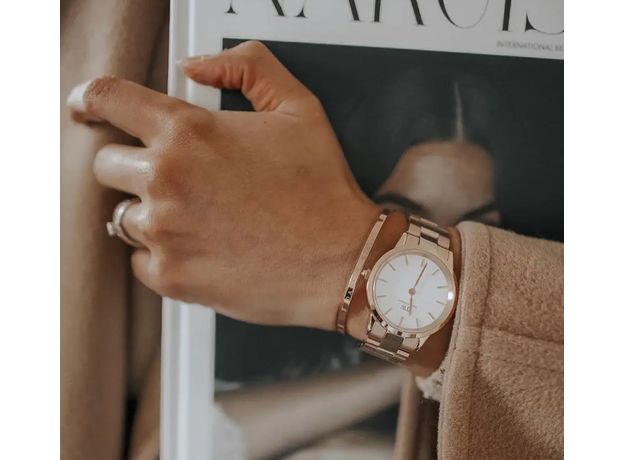 Daniel Wellington DW00100211 Iconic Link 32mm Rose Gold, фото 5 | Интернет-магазин оригинальных часов и аксессуаров
