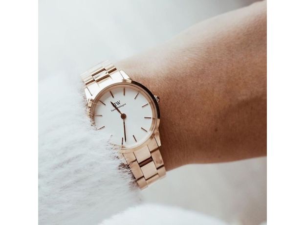 Daniel Wellington DW00100211 Iconic Link 32mm Rose Gold, фото 4 | Интернет-магазин оригинальных часов и аксессуаров