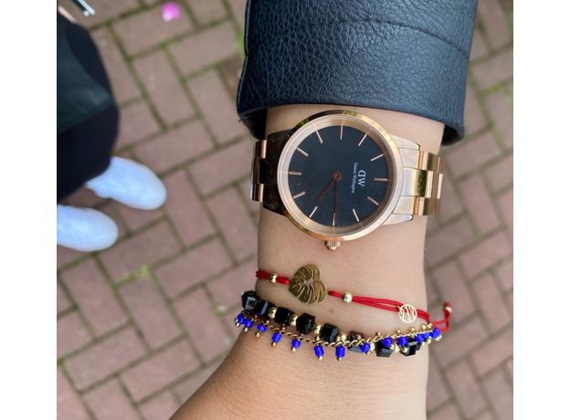 Daniel Wellington DW00100212 Iconic Link 32 Rose Gold Black, фото 6 | Интернет-магазин оригинальных часов и аксессуаров