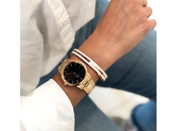 Daniel Wellington DW00100212 Iconic Link 32 Rose Gold Black, фото 5 | Интернет-магазин оригинальных часов и аксессуаров