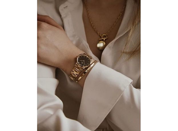 Daniel Wellington DW00100212 Iconic Link 32 Rose Gold Black, фото 2 | Интернет-магазин оригинальных часов и аксессуаров