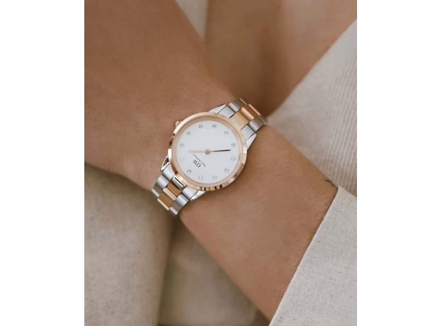 Daniel Wellington DW00100358 Iconic Link Lumine 32 RG/S White, фото 5 | Интернет-магазин оригинальных часов и аксессуаров