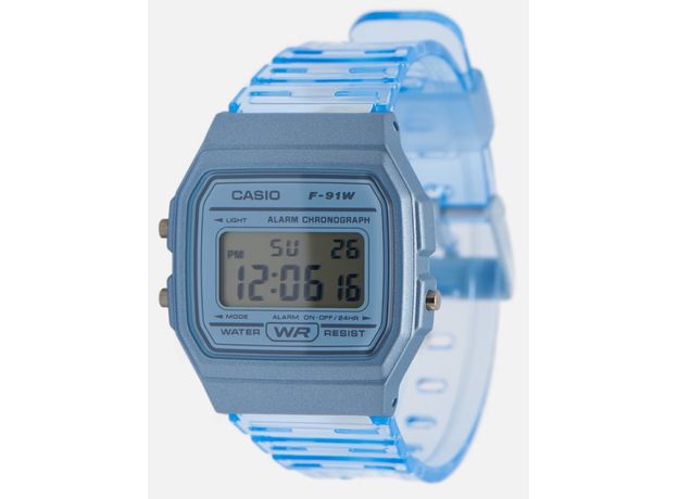 CASIO F-91WS-2EF, Варіант кольору:  Синій, фото 4 | Интернет-магазин оригинальных часов и аксессуаров