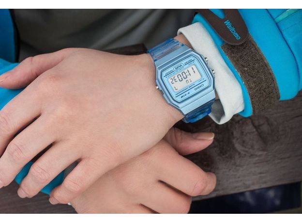 CASIO F-91WS-2EF, Варіант кольору:  Синій, фото 6 | Интернет-магазин оригинальных часов и аксессуаров