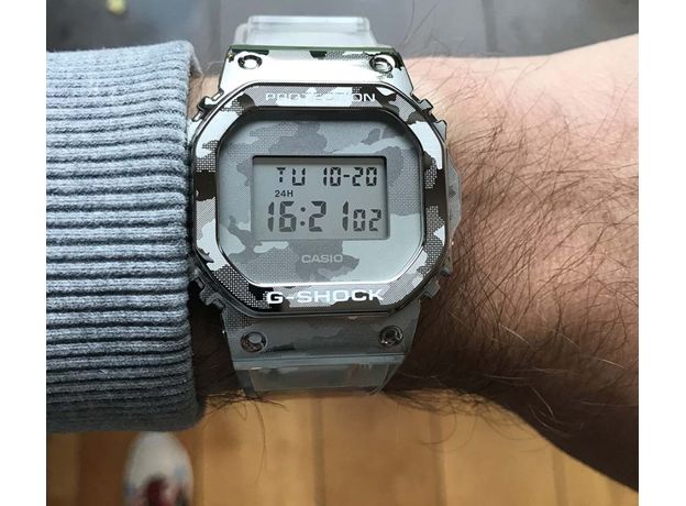 CASIO GM-5600SCM-1ER, Вариации товара: Прозрачный/Серый, фото 5 | Интернет-магазин оригинальных часов и аксессуаров