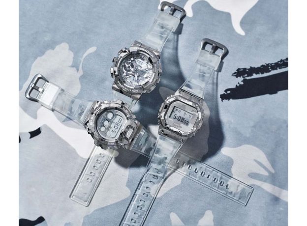 CASIO GM-6900SCM-1ER, Варіант кольору: Прозорий/Сірий, фото 3 | Интернет-магазин оригинальных часов и аксессуаров