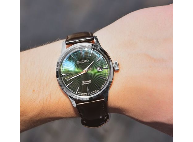 SEIKO SRPD37J1 PRESAGE COCKTAIL TIME MOCKINGBIRD, фото 5 | Интернет-магазин оригинальных часов и аксессуаров