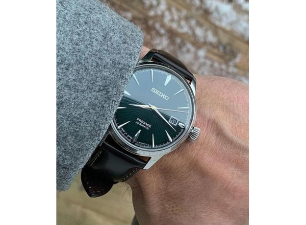 SEIKO SRPD37J1 PRESAGE COCKTAIL TIME MOCKINGBIRD, фото 4 | Интернет-магазин оригинальных часов и аксессуаров