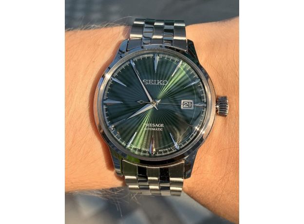 SEIKO SRPE15J1 PRESAGE COCKTAIL TIME MOCKINGBIRD, фото 2 | Интернет-магазин оригинальных часов и аксессуаров