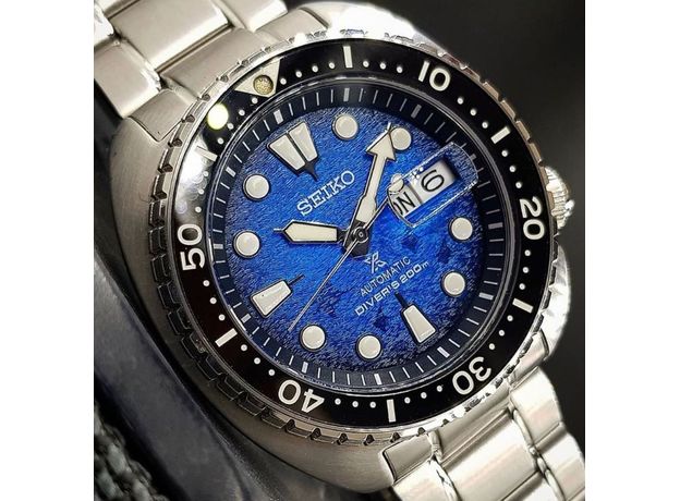 SEIKO SRPE39K1 PROSPEX KING TURTLE SAVE THE OCEAN MANTA RAY, фото 5 | Интернет-магазин оригинальных часов и аксессуаров