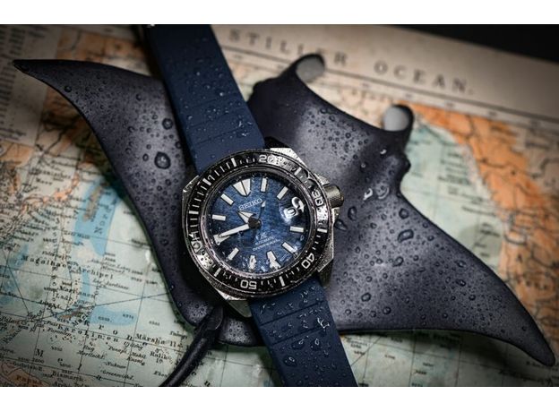 SEIKO SRPF79K1 PROSPEX KING SAMURAI SAVE THE OCEAN DARK MANTA RAY, фото 2 | Интернет-магазин оригинальных часов и аксессуаров