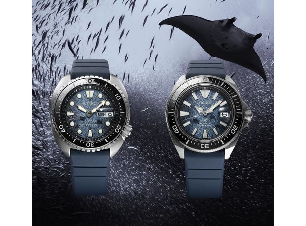 SEIKO SRPF79K1 PROSPEX KING SAMURAI SAVE THE OCEAN DARK MANTA RAY, фото 9 | Интернет-магазин оригинальных часов и аксессуаров