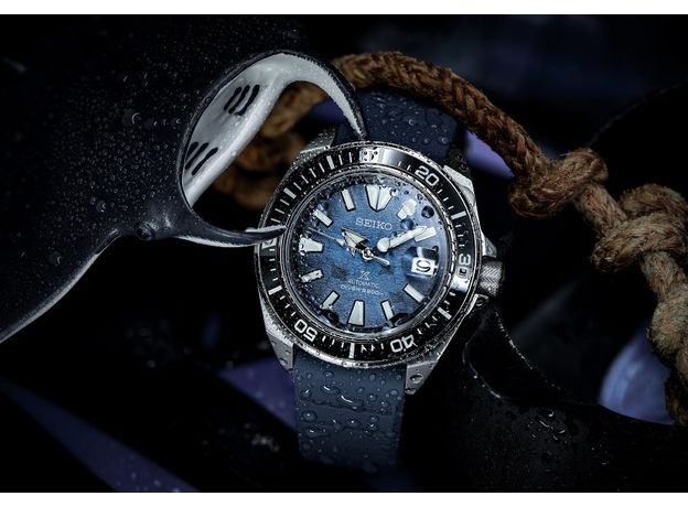 SEIKO SRPF79K1 PROSPEX KING SAMURAI SAVE THE OCEAN DARK MANTA RAY, фото 8 | Интернет-магазин оригинальных часов и аксессуаров