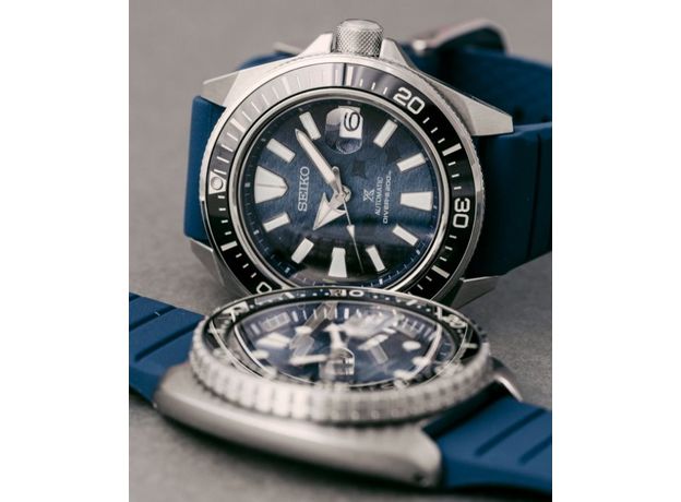 SEIKO SRPF79K1 PROSPEX KING SAMURAI SAVE THE OCEAN DARK MANTA RAY, фото 6 | Интернет-магазин оригинальных часов и аксессуаров