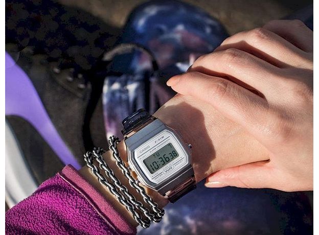 CASIO F-91WS-8EF, Варіант кольору: Сірий, фото 4 | Интернет-магазин оригинальных часов и аксессуаров