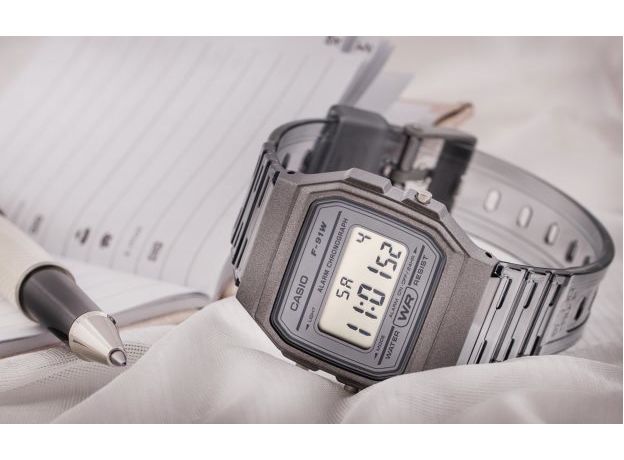 CASIO F-91WS-8EF, Варіант кольору: Сірий, фото 2 | Интернет-магазин оригинальных часов и аксессуаров