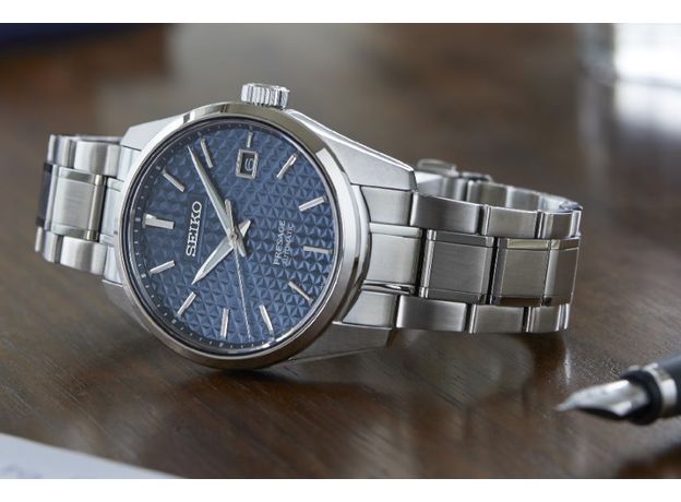 SEIKO SPB167J1 PRESAGE SHARP EDGED AITETSU, фото 10 | Интернет-магазин оригинальных часов и аксессуаров